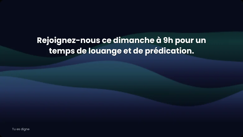 Louange — Paroles sur aurore
